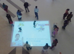 Z12_Interactive-floor-projection-campaign-for-Aircel-launch-in-Gujarat